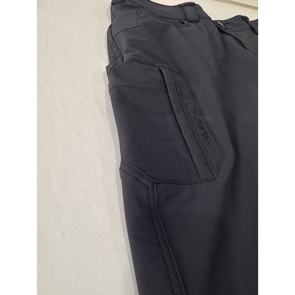 Truewerk T2 Men's Work Pants 38x30 Navy Stretch Utility Cargo Workwear EUC - Picture 3 of 9